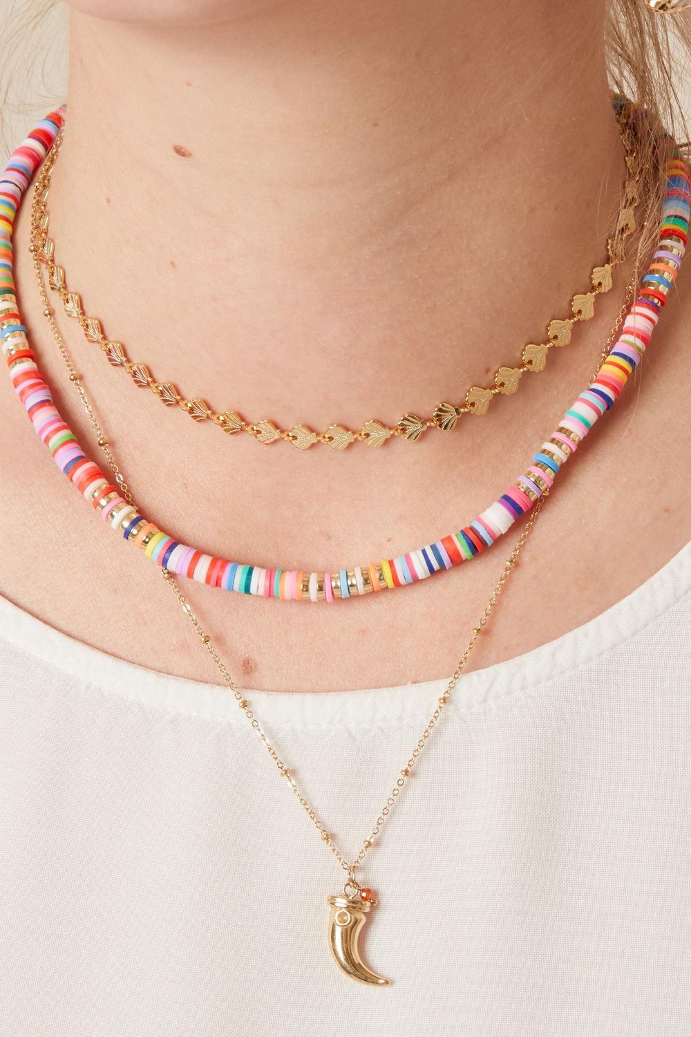 Ketting Ride the Waves Grijs Rubber h5Afbeelding6